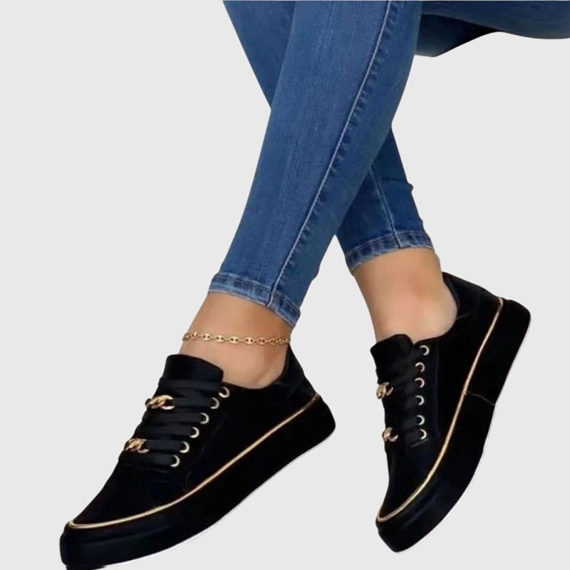 Clementine | Dames trendy casual wandelsneakers
