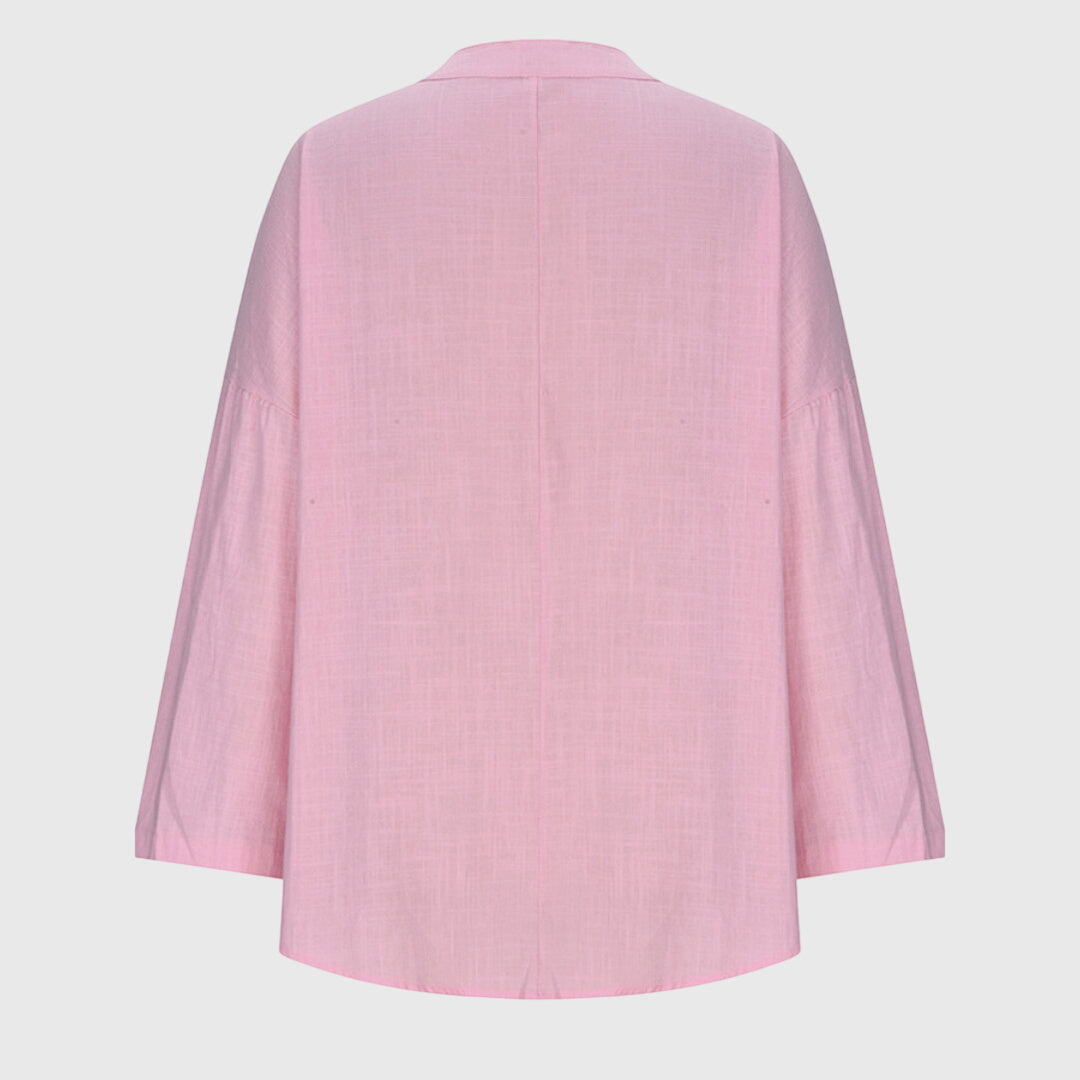 Annalise | Dames Casual Top met Losse Pasvorm en Lange Mouwen
