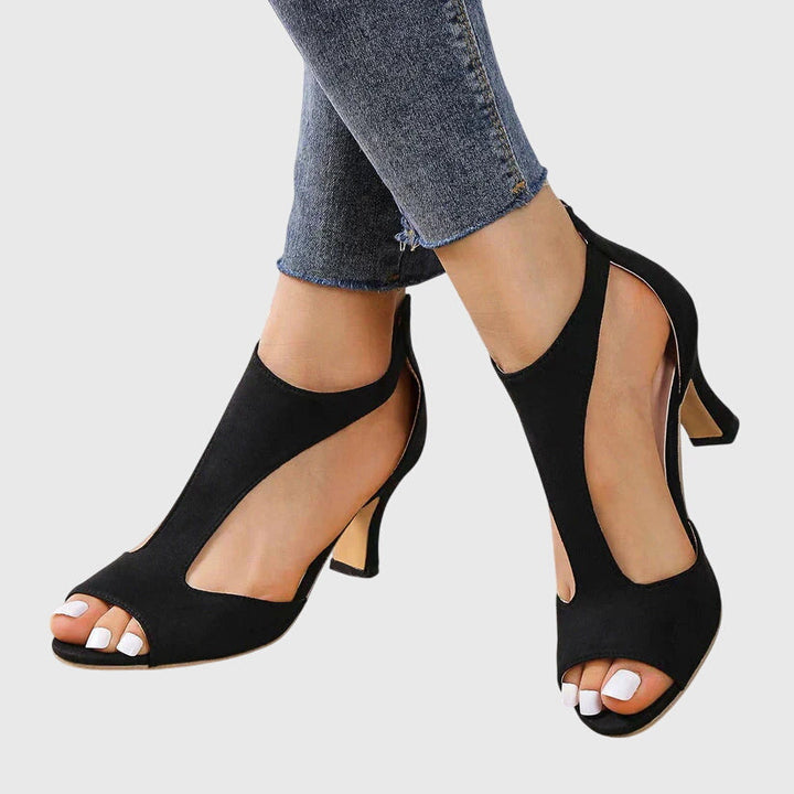 Olivia | Dames chique T-band hakken