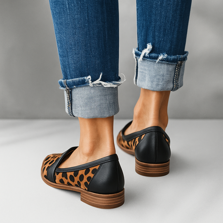 Brianna | Dames Slanke Comfortabele Teen-Loafers