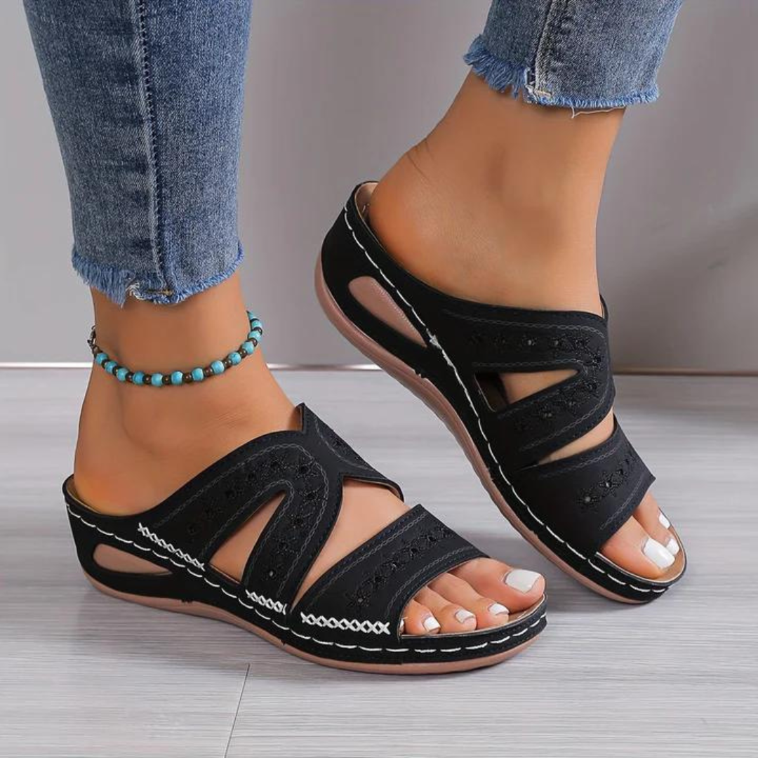 Dahlia | Dames Zomer Orthopedische Sandalen Voor Dagelijks Gebruik