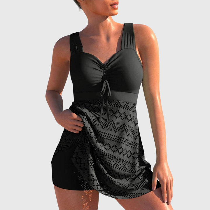 Clementine | Dames Tweedelige Badpak Set met Bloemenprint