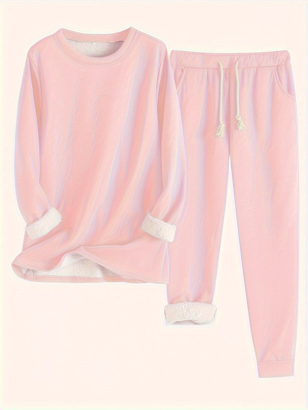 Women’s Cozy Long Sleeve Loungewear Set
