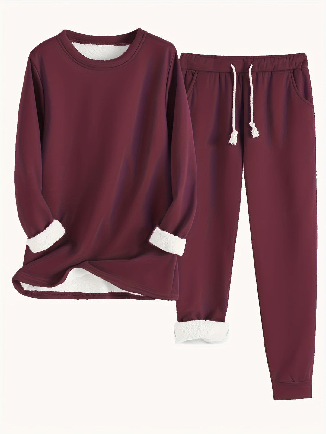 Women’s Cozy Long Sleeve Loungewear Set