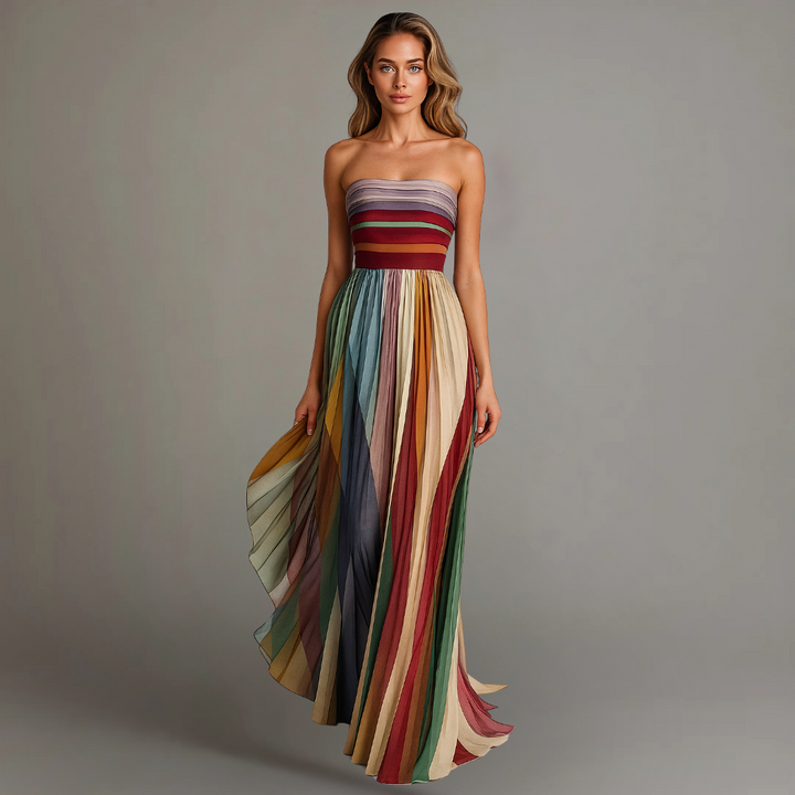 Elsa | Dames Chique Feestelijke Glamour Maxikleed