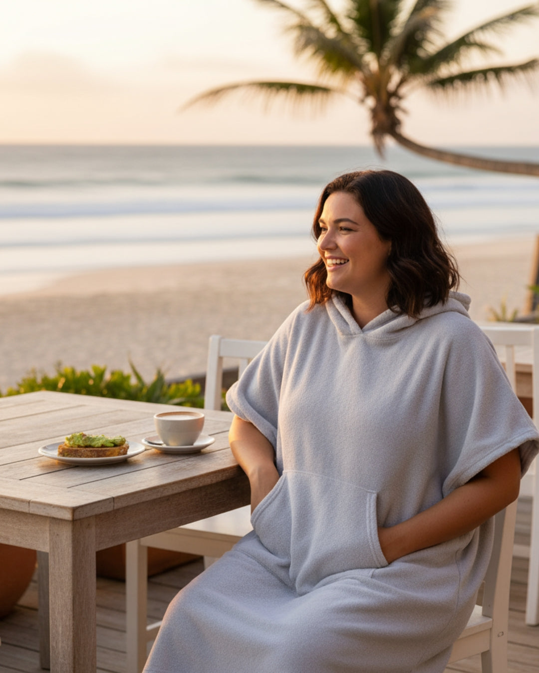 Andrea | Dames Zomer Strand Poncho Jurk