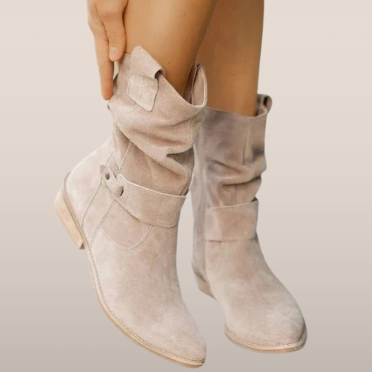 Addison | Dame Winter Halverwege Kuit Laarzen Casual Stijl