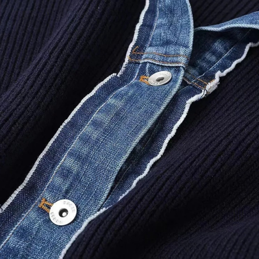 Diana | Dames Lente Gelaagde Geknoopte Cardiganjas