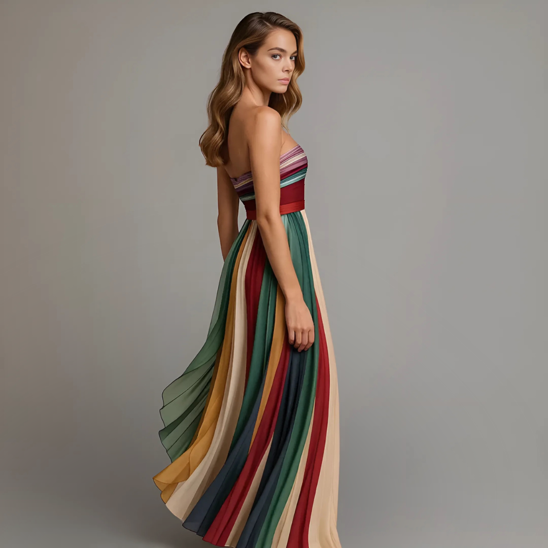 Elsa | Dames Chique Feestelijke Glamour Maxikleed