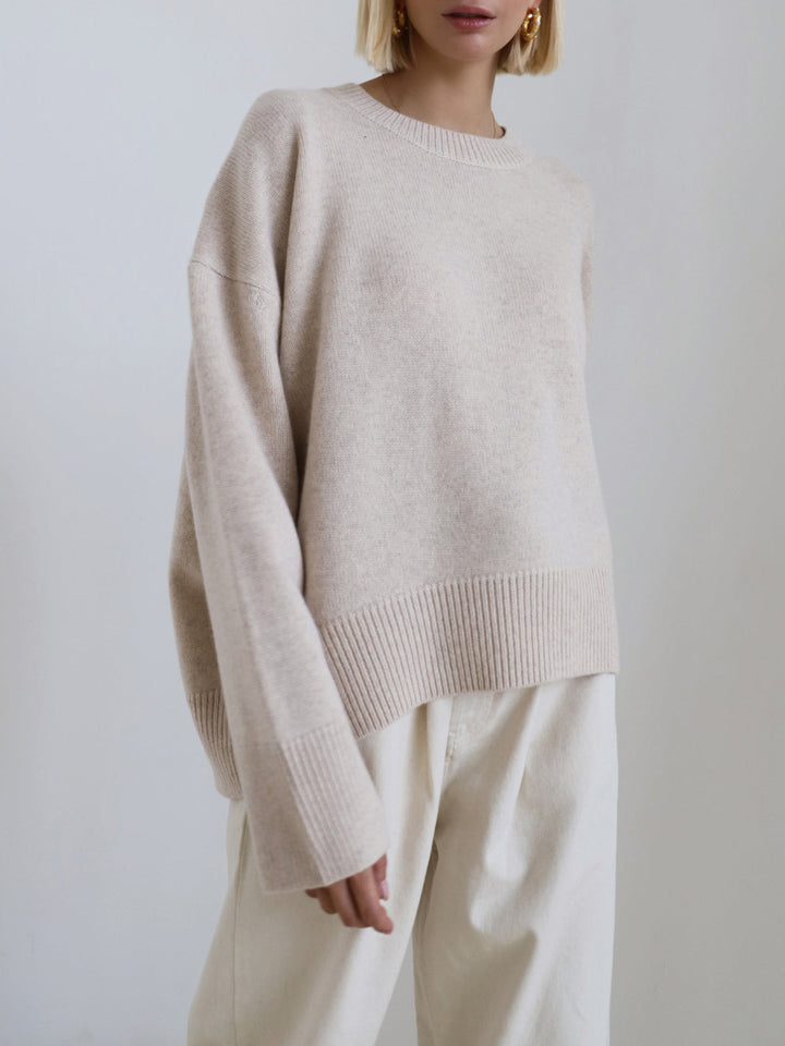 Mary | Dames Winter Oversized Gebreide Pullover Trui