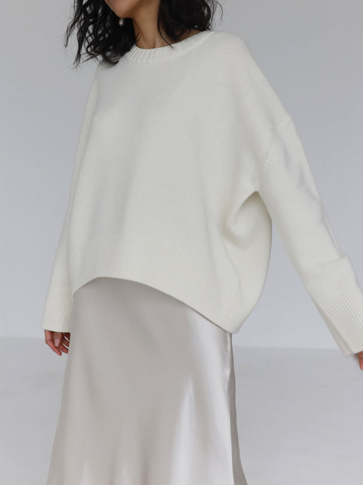 Mary | Dames Winter Oversized Gebreide Pullover Trui