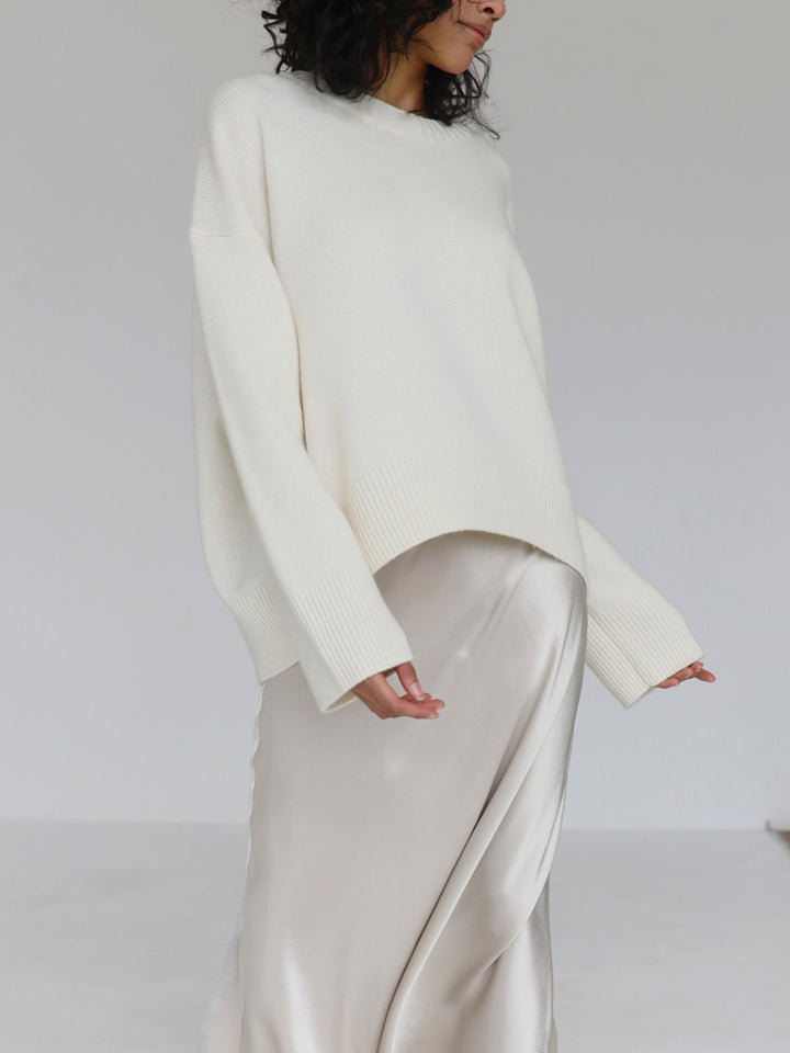 Mary | Dames Winter Oversized Gebreide Pullover Trui