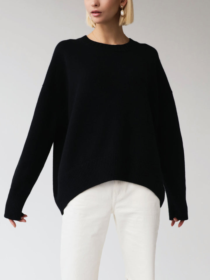 Mary | Dames Winter Oversized Gebreide Pullover Trui