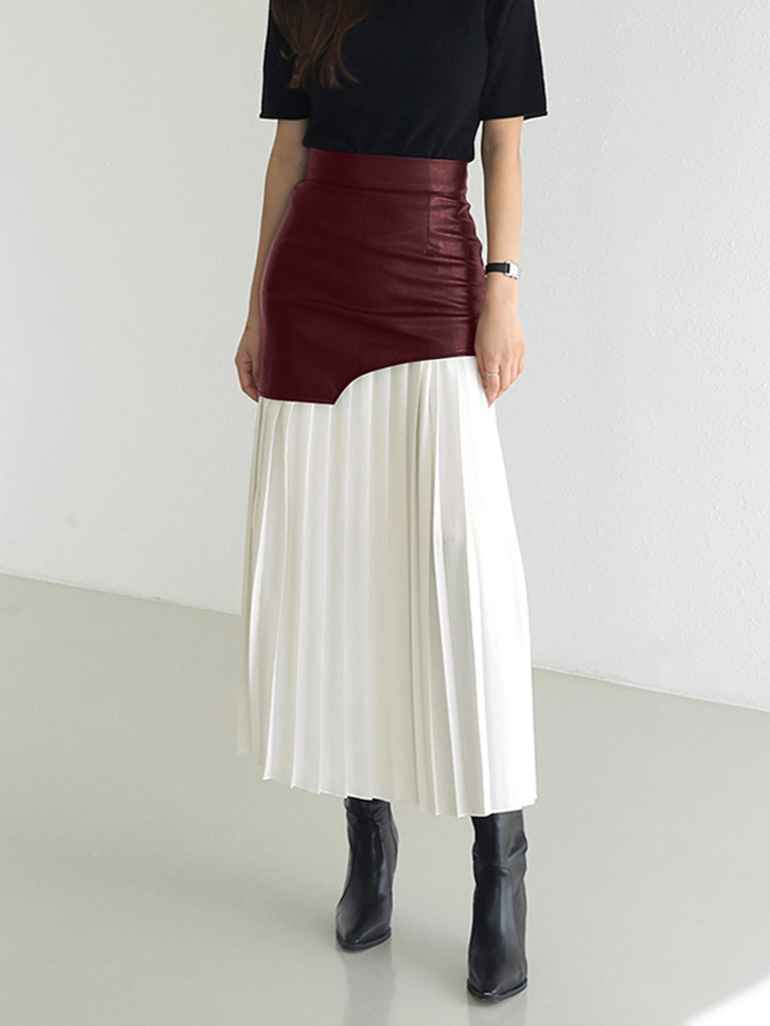 Vivian | Dames Zomer Asymmetrische Midi-Rok
