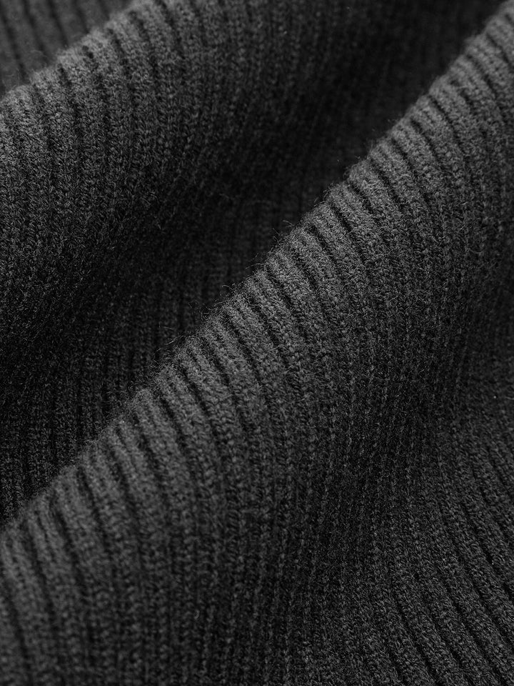 Tessa | Dames Winter Gebreide Trui met Contrasterende Rand