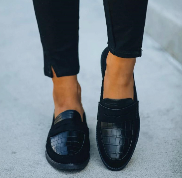 Rebecca | Dame Klassieke Slip-On Loafer Schoenen