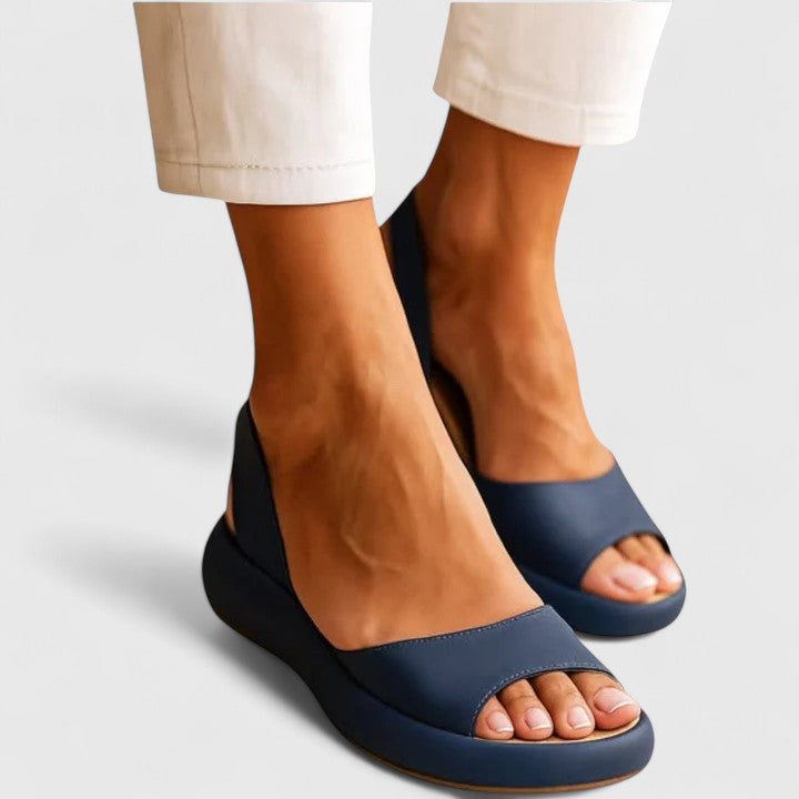 Vivian | Dames Platform Slingback Sandalen