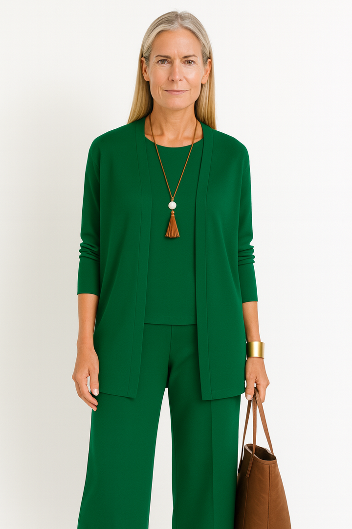 Adeline | Dames Minimalistische Drie-Delige Lounge Set