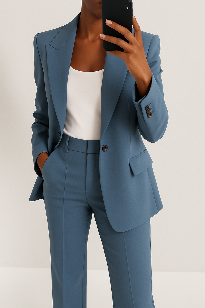 Cecilia | Dames Op Maat Gemaakt Blazer en Broek Set