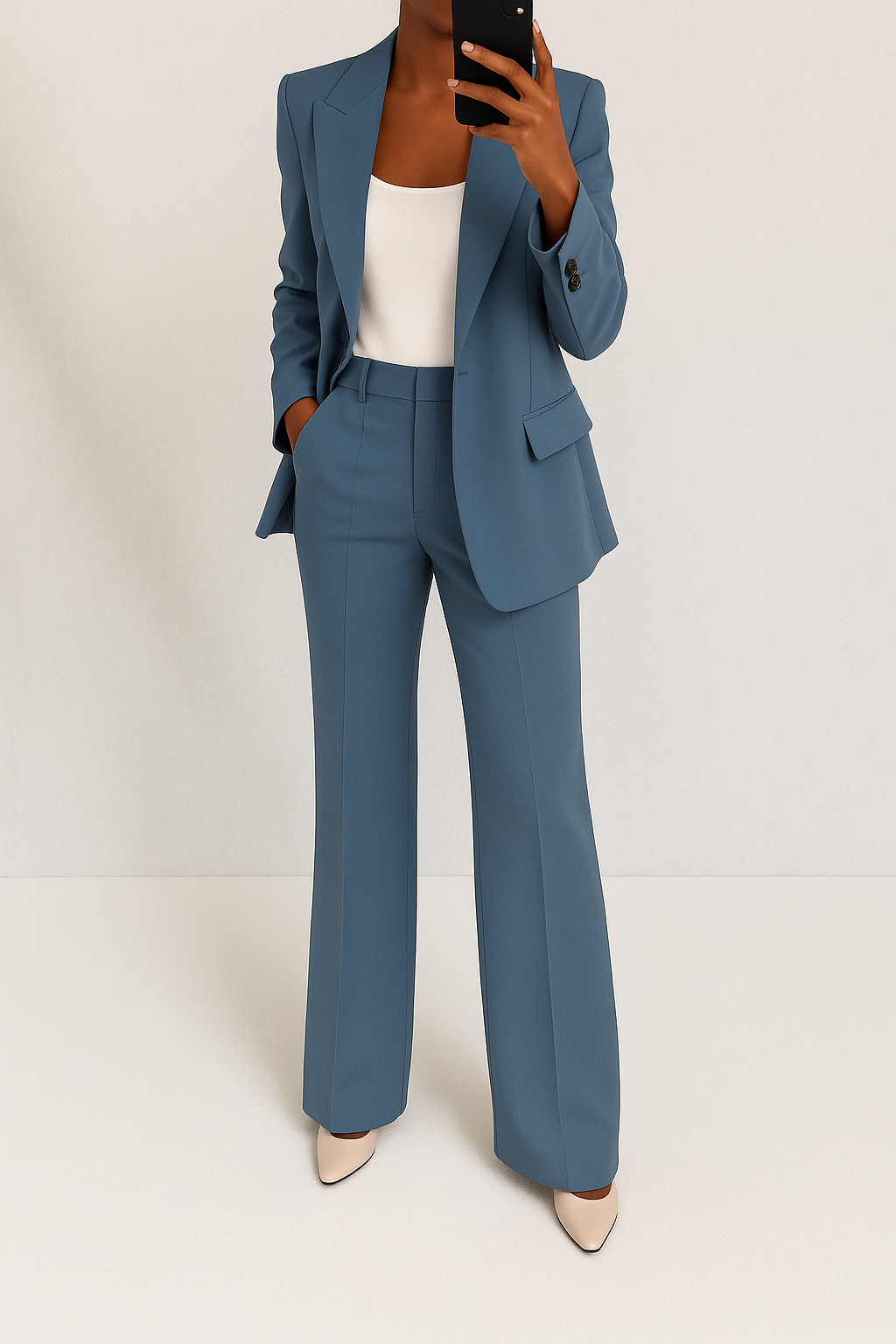 Cecilia | Dames Op Maat Gemaakt Blazer en Broek Set
