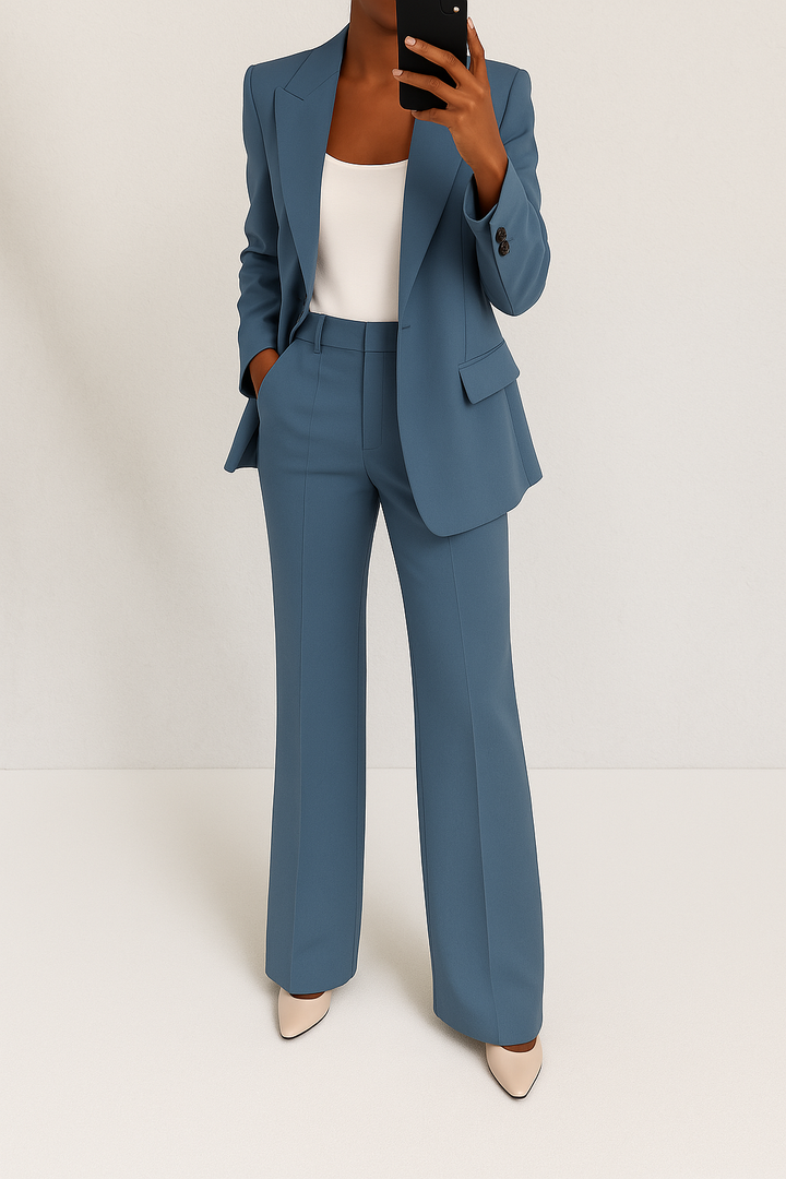 Cecilia | Dames Op Maat Gemaakt Blazer en Broek Set