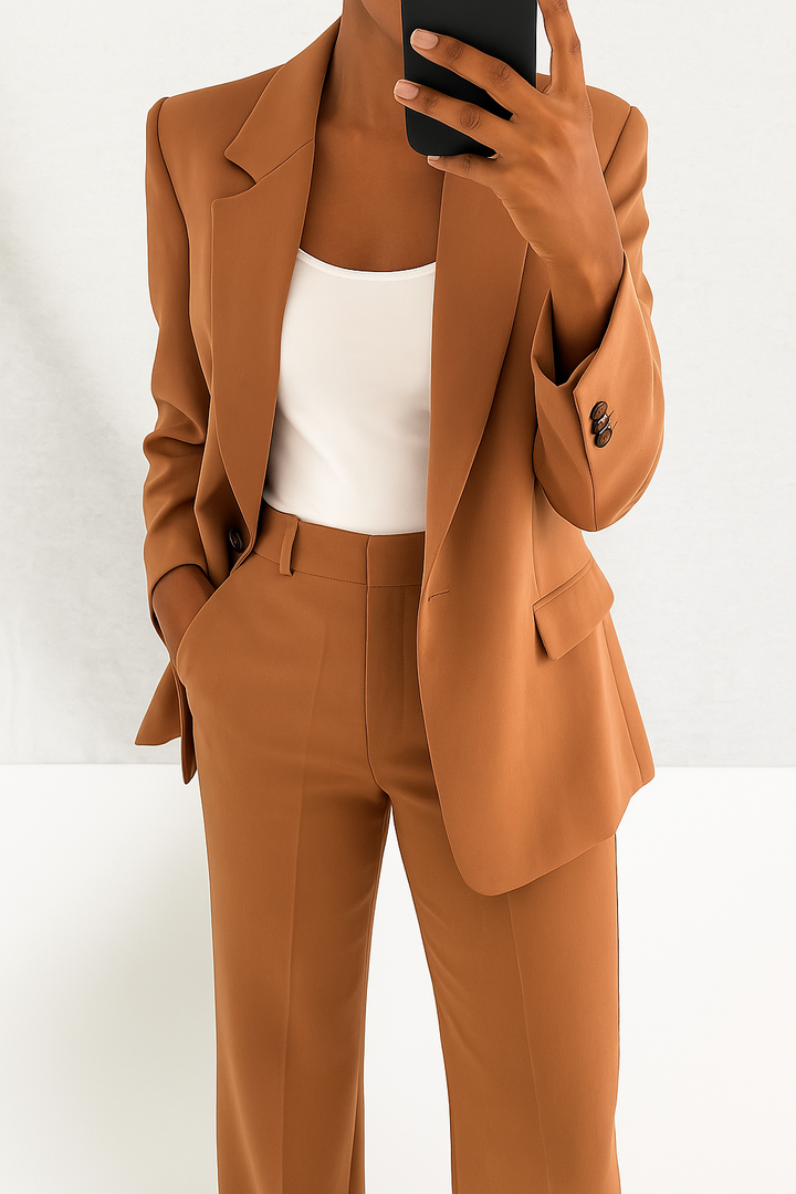 Cecilia | Dames Op Maat Gemaakt Blazer en Broek Set