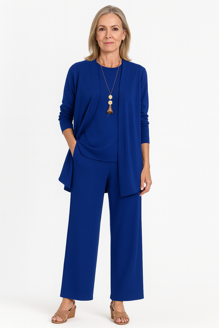 Adeline | Dames Minimalistische Drie-Delige Lounge Set