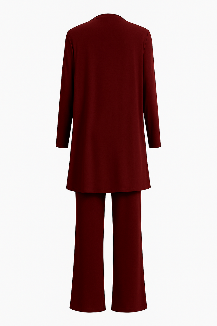 Adeline | Dames Minimalistische Drie-Delige Lounge Set