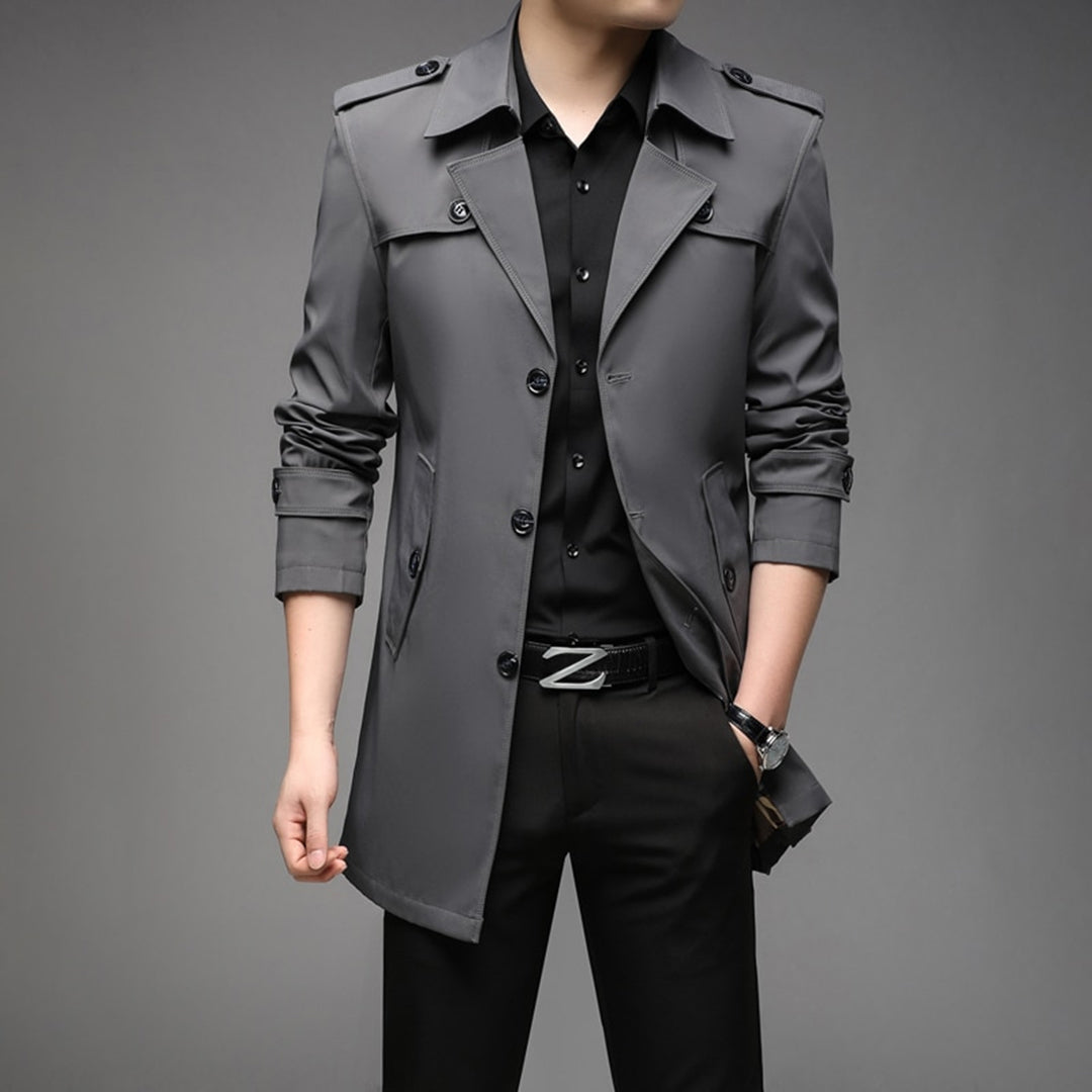 Harrison | Heren Klassieke Business Casual Trenchcoat