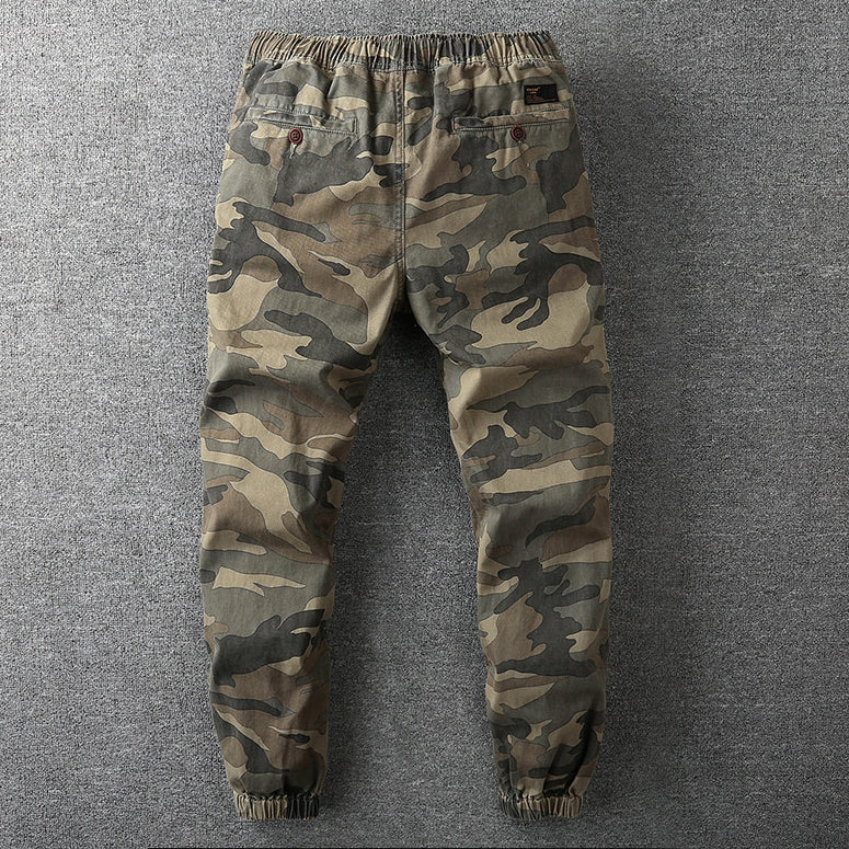 Patrick | Heren Tactical Camo Joggingbroek met Zak