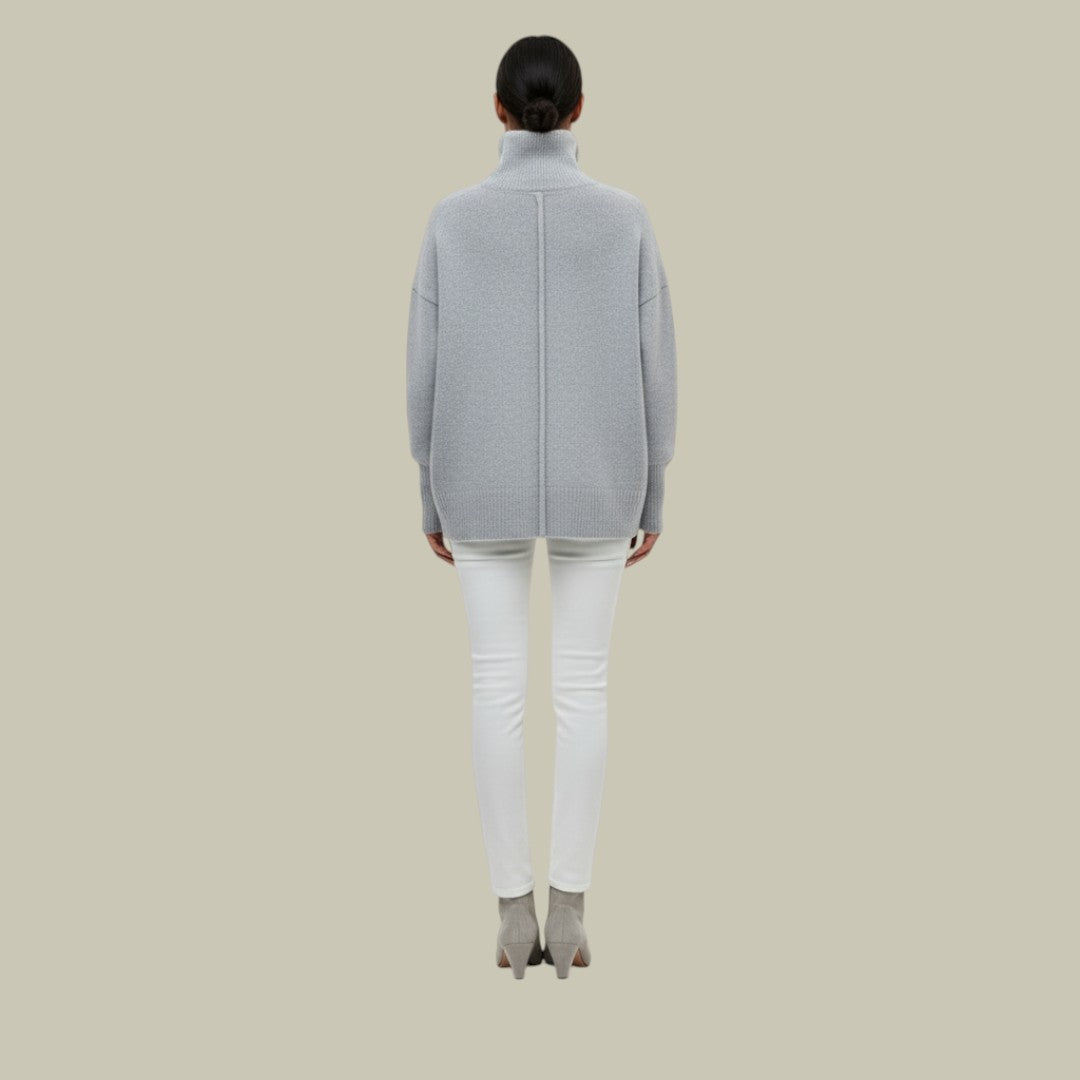 Madeline | Dames Warme Pullover Lange Mouw Gebreide Trui