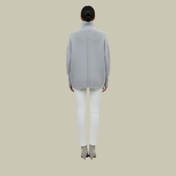 Madeline | Dames Warme Pullover Lange Mouw Gebreide Trui