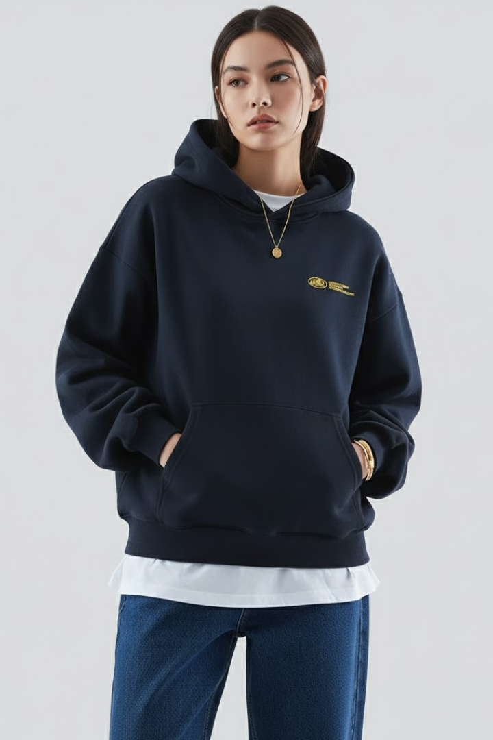 Alani | Dames Hoodie met Voorprint en Pullover-Design