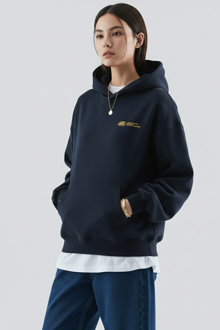 Alani | Dames Hoodie met Voorprint en Pullover-Design