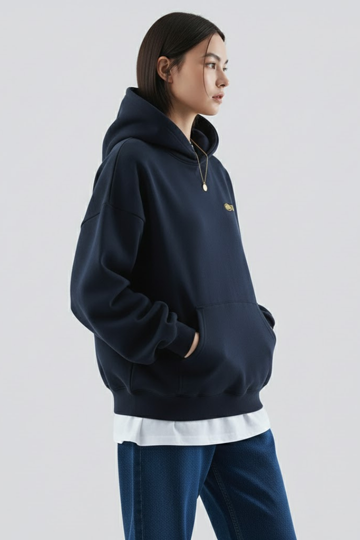 Alani | Dames Hoodie met Voorprint en Pullover-Design
