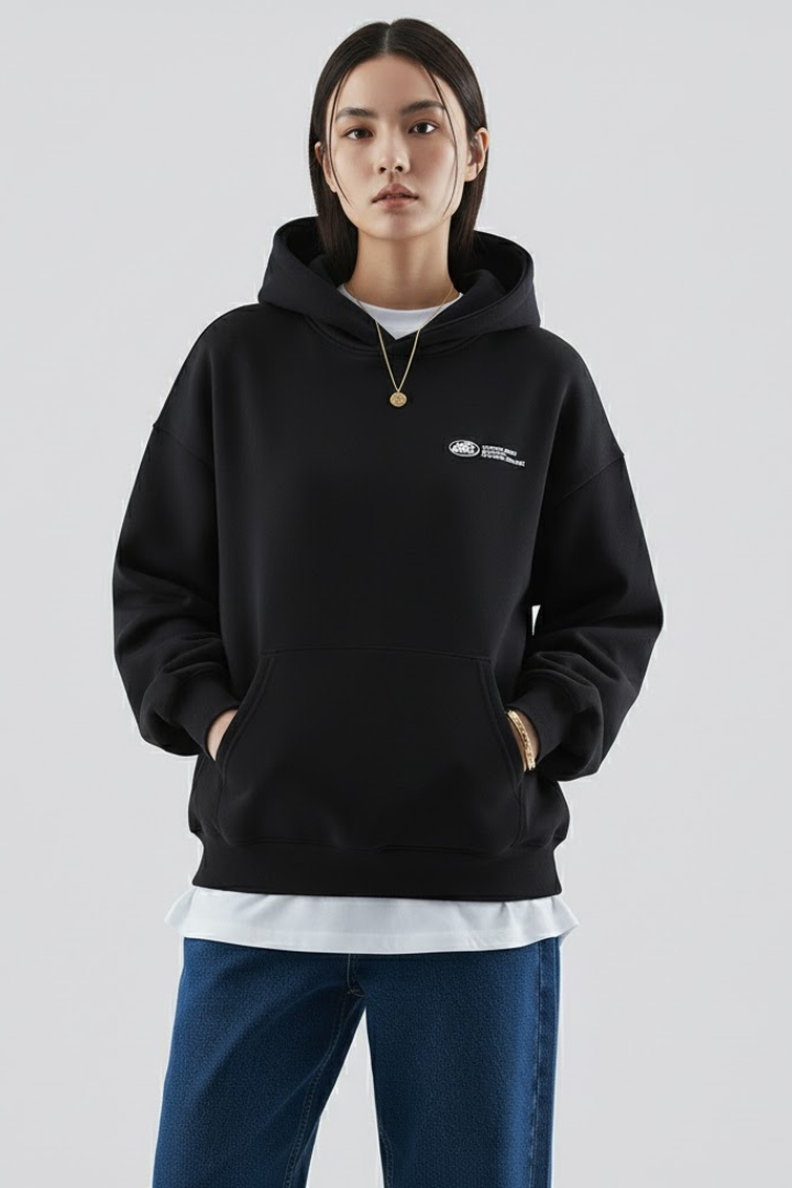 Alani | Dames Hoodie met Voorprint en Pullover-Design