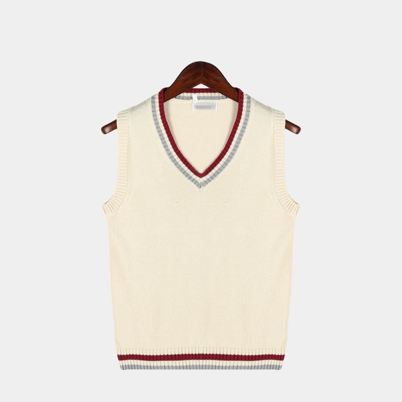 Davis | Heren Klassiek V-Hals Gebreid Sweater Vest