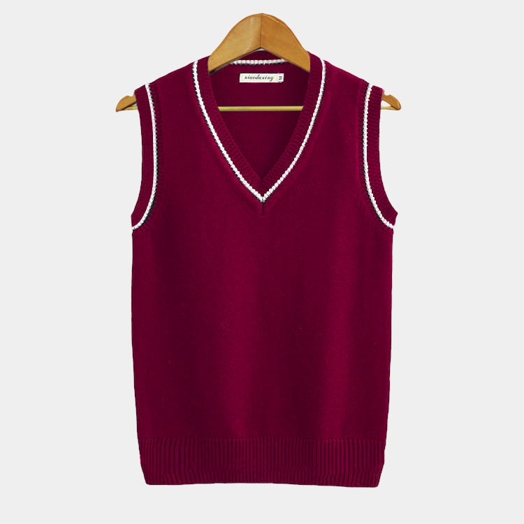 Davis | Heren Klassiek V-Hals Gebreid Sweater Vest