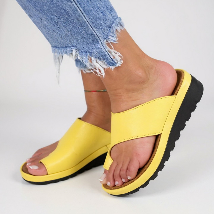 Nora | Dames Zomer Orthopedische Teensplit Sandalen