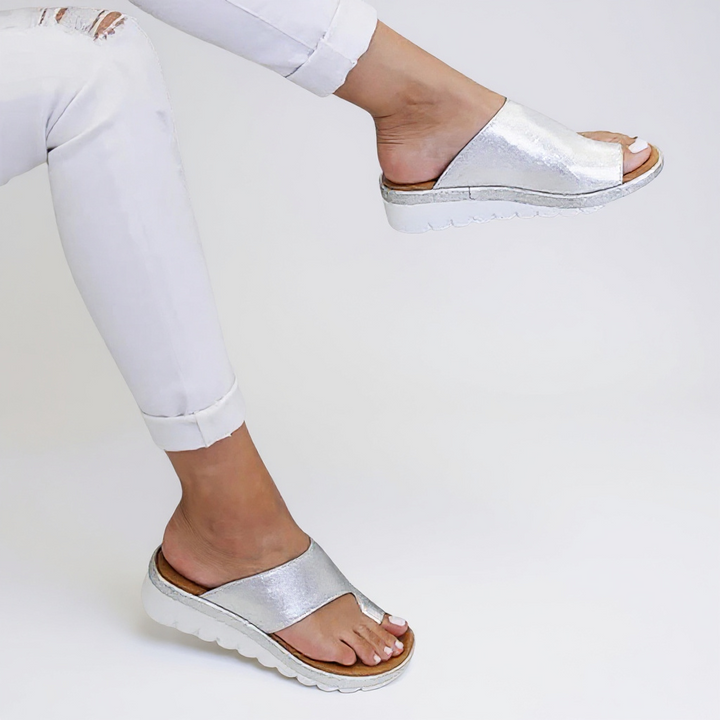 Nora | Dames Zomer Orthopedische Teensplit Sandalen