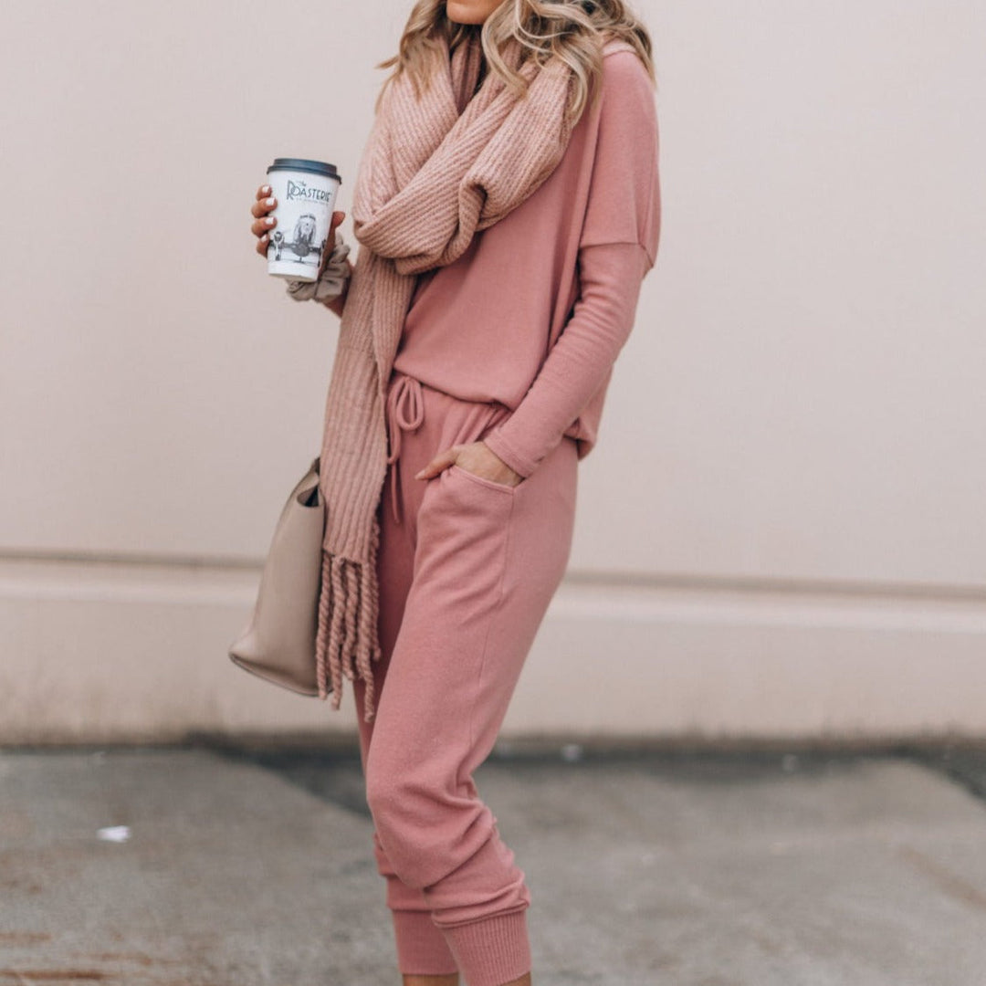 Bailey | Dames Zachte Gebreide Tweedelige Set