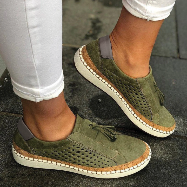Gwen | Dames Instap Platform Wandelschoenen