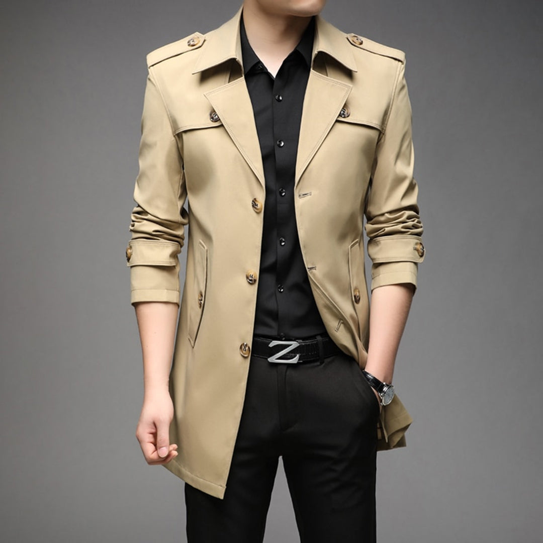 Harrison | Heren Klassieke Business Casual Trenchcoat