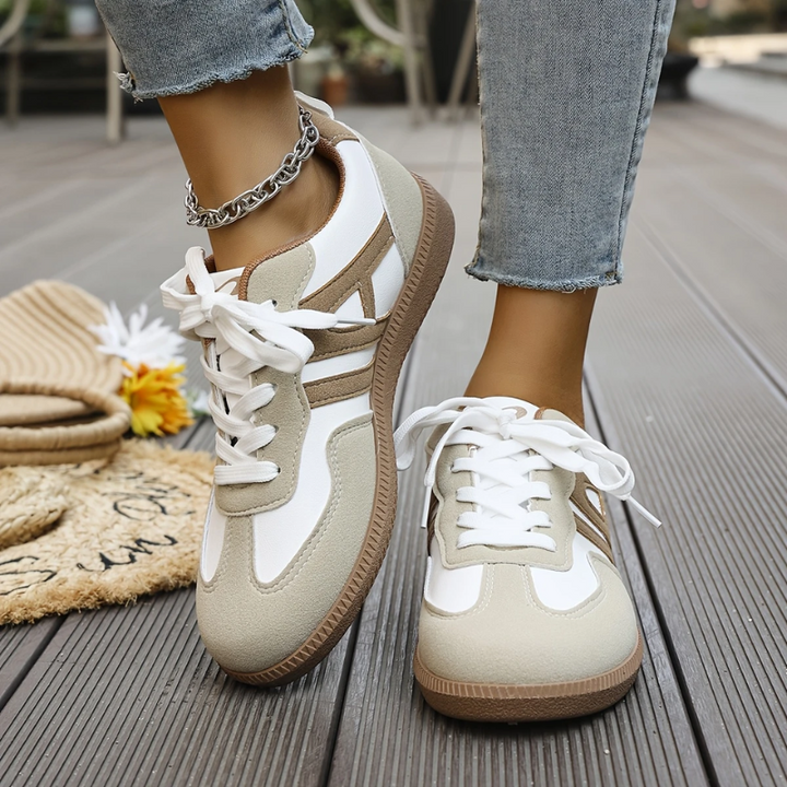 Emery | Dames Modieuze Sneakers met Veters