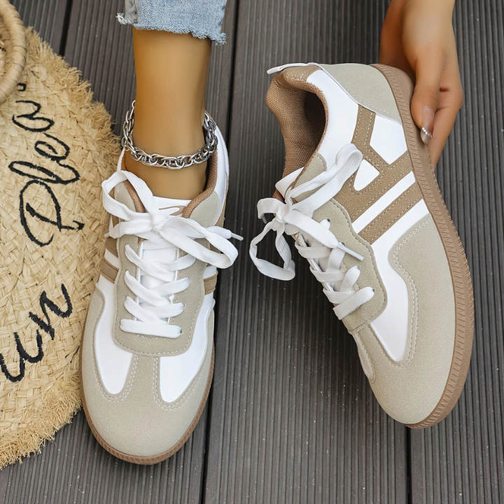 Emery | Dames Modieuze Sneakers met Veters
