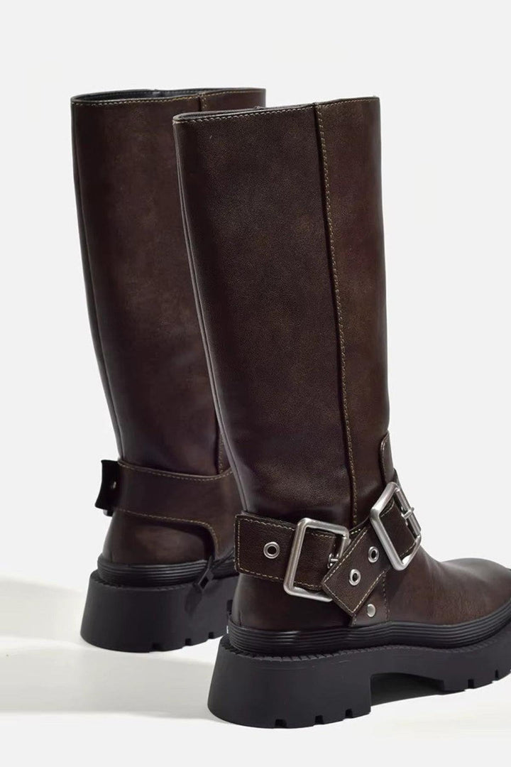 Esme | Dames Modieuze Casual Boots met Gesp