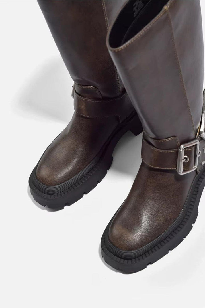 Esme | Dames Modieuze Casual Boots met Gesp