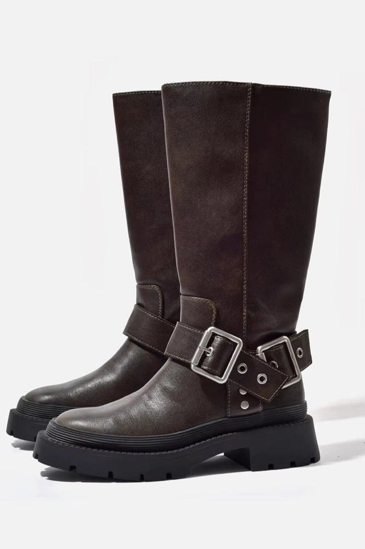 Esme | Dames Modieuze Casual Boots met Gesp