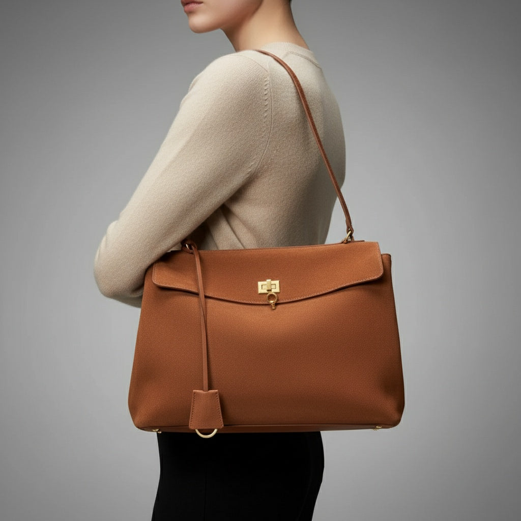 Anna | Dames Luxe Suède Schoudertas