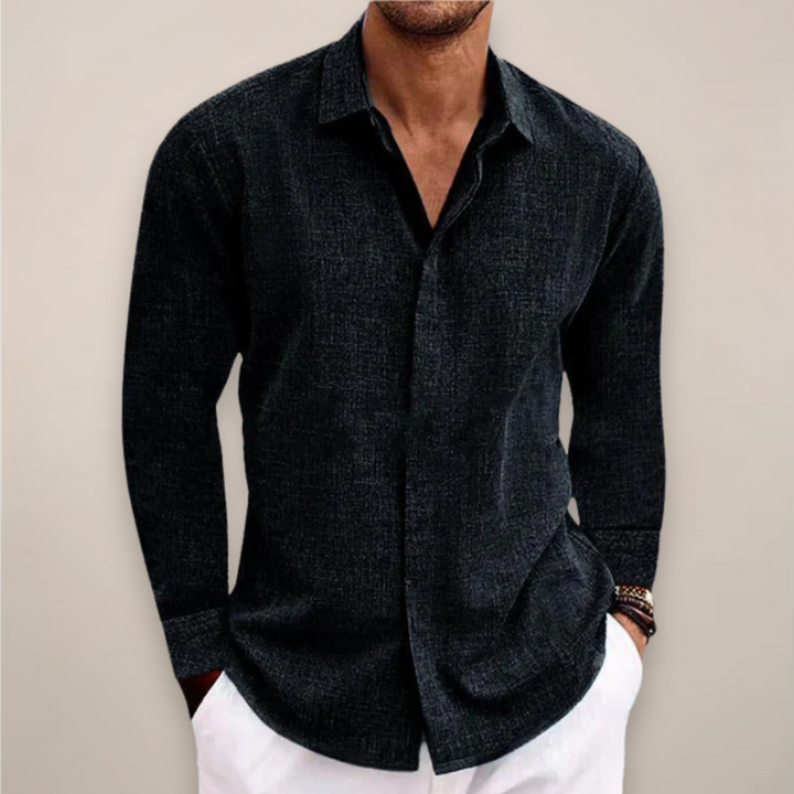 Gabriel  | Heren Overhemd Lange Mouw Button-Up